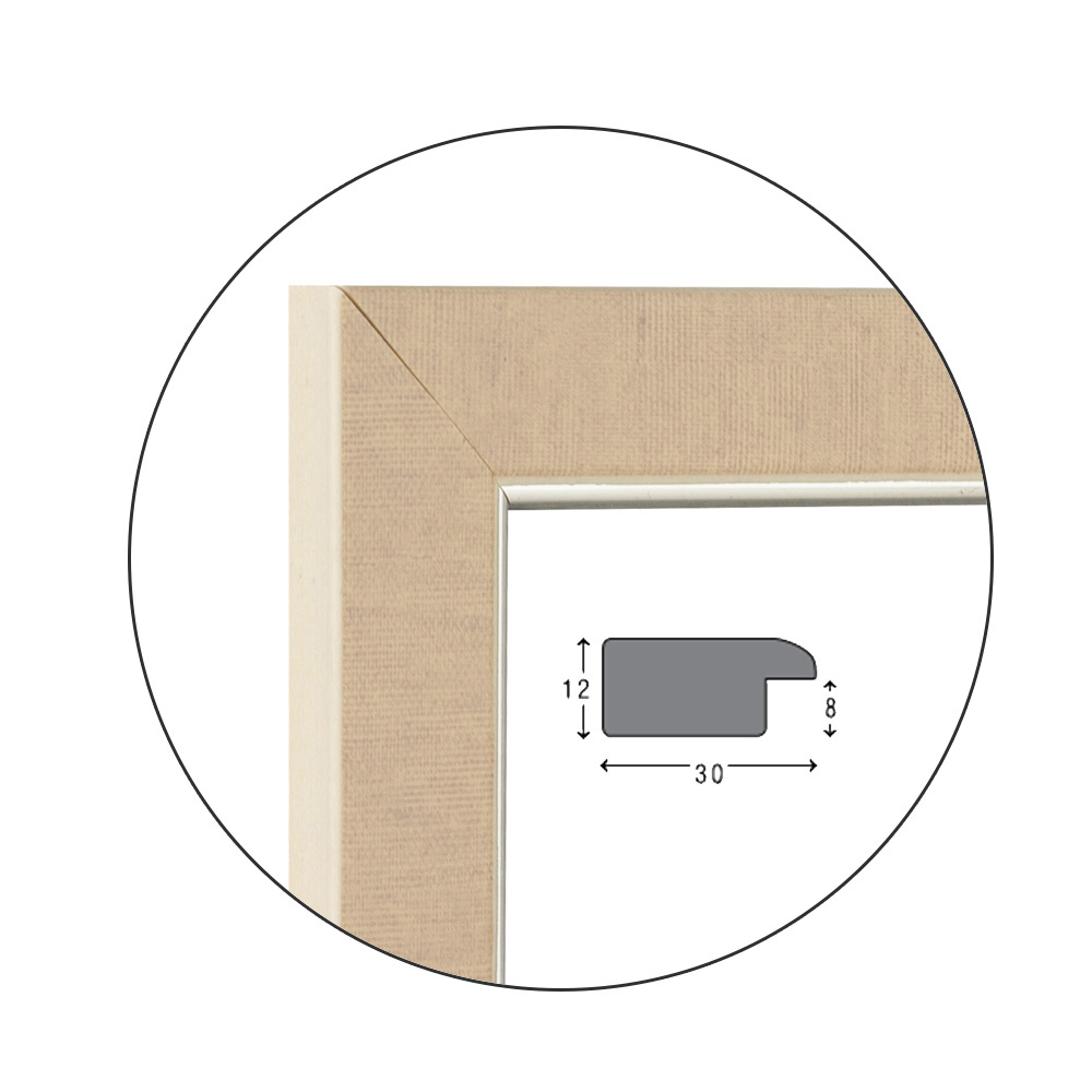 Ramă Tela Silver | 3,0 cm